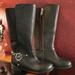Michael Kors Shoes | Michael Kors Girls Emma Kaya 2bb- Size 2 Black/Silver Boots | Color: Black/Silver | Size: 1bb