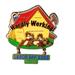 Disney Jewelry | Disney Le Pin Chip N Dale Hardly Working Labor Day Dangle 2006 Dlr Disneyland | Color: Green/Yellow | Size: Disney Le Pin