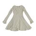 Free People Dresses | Free People Women's Cream Teen Witch Lace Dress Bell Sleeve Mini Size Xs* | Color: Cream | Size: Xs