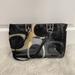 Coach Bags | Coach Inlaid "C" Frosted Black Patent Leather & Suede Zip Tote Bag | Color: Black | Size: Os