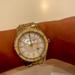 Michael Kors Accessories | Michael Kors Gold Watch. Pearl & Cream Colored Face. | Color: Gold/White | Size: Os