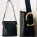 Coach Bags | Coach Vintage Equestrian Slim Bucket Bag 9806 Black Leather Purse | Color: Black/Gold | Size: Os
