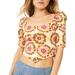 Free People Tops | Free People Women’s Give Me More Crop Top. Nwt. Size Medium. | Color: Orange/Pink | Size: M