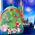 Disney Bags | Disney Classics Christmas Glow-In-The-Dark Loungefly Mini Backpack | Color: Green/Red | Size: Os