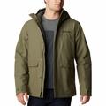 Columbia Jackets & Coats | Columbia Men’s Hooded Fleece Lined Canvas Jacket | Color: Green | Size: L