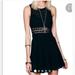 Free People Dresses | Free People Daisy Cut Out Skater Dress | Color: Black | Size: 2