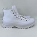 Converse Shoes | Converse Chuck Taylor All Star Lugged 2.0 Leather Shoes White Women’s Size 10.5 | Color: White | Size: 10.5