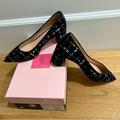 Kate Spade Shoes | Kate Spade 7.5 New In Box Menorca Tweed Heel Shoe Pump | Color: Black | Size: 7.5