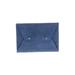 Tribe Alive Clutch: Pebbled Blue Print Bags