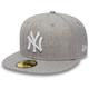 NEW ERA Herren MLB BASIC NEYYAN, Größe 712 in Grau