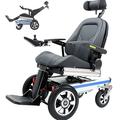 160° Reclining Electric Wheelchair with 360°LCD Display Heavy Duty Electric Wheelchair with Can Be Rotated 180° 15Ah Removable Battery