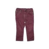 7 For All Mankind Jeans - Elastic: Burgundy Bottoms - Kids Girl's Size 18