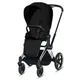 Cybex Priam Pushchair - Stardust Black (Colour: Stardust Black / Chrome Black Frame)