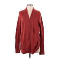 Ann Taylor LOFT Cardigan Sweater: Red Sweaters & Sweatshirts - Women's Size Small