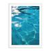 Hokku Designs Deepwater by Jackie Lee Young - Single Picture Frame Print Paper in White | 48 H x 36 W x 2.5 D in | Wayfair