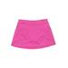 Lands' End Casual Skirt: Pink Solid Bottoms - Women's Size 12