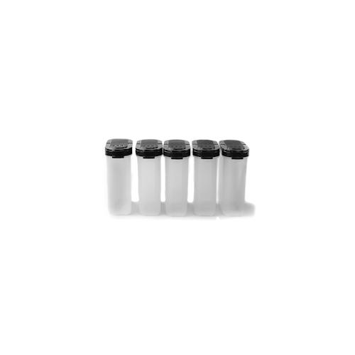 TUPPERWARE Gewürz-Riese 270 ml (5) schwarz Gewürz Behälter Gewürzbehälter groß