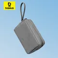 Baseus Organizer Bag custodia con cerniera per iPhone 15 14 Pro Max auricolare Power Bank caricatore per cavo borsa per accessori digitali per PC