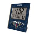 "Keyscaper New Orleans Pelicans Cross Hatch Personalized Digital Desk Clock"