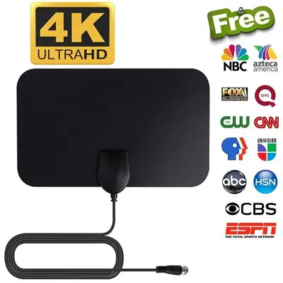 5000 Meilen 4k TV-Antenne 1080p DVB-T2 Booster HD für globale digitale TV RV Outdoor-Auto antenne Indoor-TV FM Radio Kanal Antenne