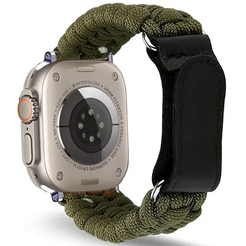 Seil Sport Armband für Apple Uhren armband Ultra 2 49mm 9 8 45mm 41mm Überleben Outdoor Armband