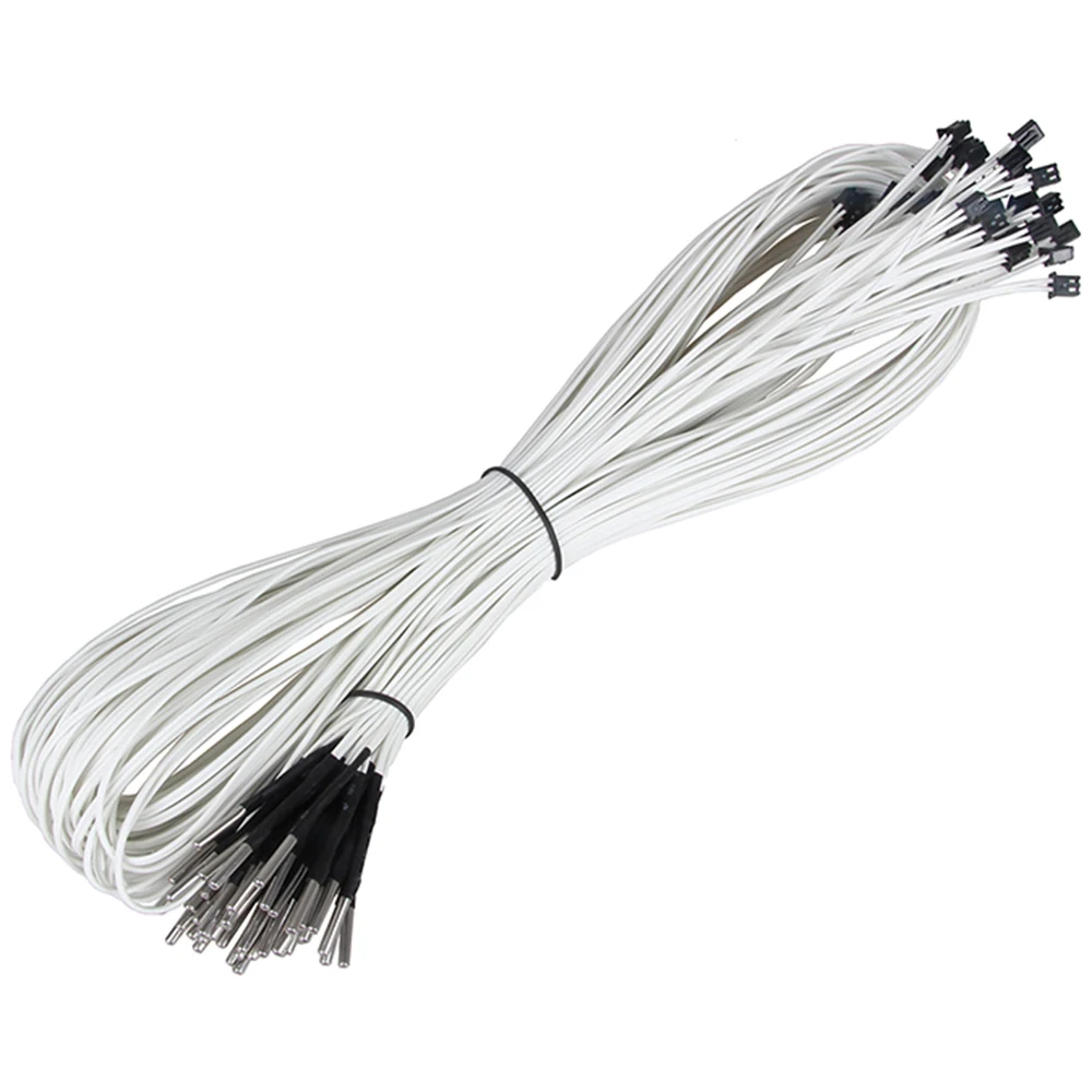 2 stücke 3d drucker teile HT-NTC100K therm istor temperatur sensor für hohe temperatur filament 350 grad b3950 für prusa Image