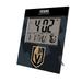 Keyscaper Vegas Golden Knights Color Block Digital Desk Clock