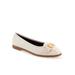 Women's Bia Casual Flat by Aerosoles in Eggnog Leather (Size 6 M)