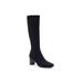 Women's Micah Tall Calf Boot by Aerosoles in Black Fabric (Size 5 1/2 M)