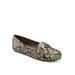 Women's Day Drive Casual Flat by Aerosoles in Natural Snake (Size 7 M)