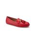 Wide Width Women's Deanna Casual Flat by Aerosoles in Red (Size 10 W)