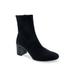 Women's Corinda Bootie by Aerosoles in Black Stretch (Size 7 M)