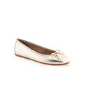 Women's Pia Casual Flat by Aerosoles in Soft Gold (Size 9 M)