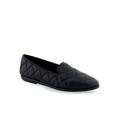 Women's Betunia Casual Flat by Aerosoles in Black Quilted (Size 5 1/2 M)