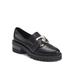 Women's Lilia Dressy Flat by Aerosoles in Black Leather (Size 7 1/2 M)