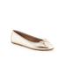 Women's Pia Casual Flat by Aerosoles in Soft Gold (Size 11 M)