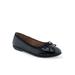 Women's Homebet Casual Flat by Aerosoles in Black Patent Pewter (Size 12 M)