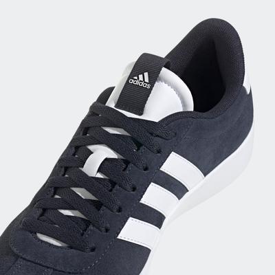 Sneaker ADIDAS SPORTSWEAR "VL COURT 3.0", Gr. 44, blau (legink, ftwwht, ftwwht), Leder, Synthetik, sportlich, Schuhe, in