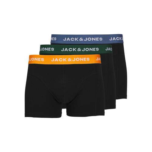 „Trunk JACK & JONES „“JACGAB TRUNKS 3 PACK NOOS““ Gr. S, 3 St., grün (dark green) Herren Unterhosen“