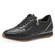Plateausneaker TAMARIS Gr. 37, schwarz (schwarz kombiniert) Damen Schuhe Sneaker
