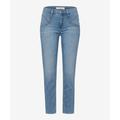 5-Pocket-Jeans BRAX "Style MERRIT S" Gr. 36, Normalgrößen, blau (hellblau) Damen Jeans 5-Pocket-Jeans