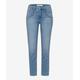 5-Pocket-Jeans BRAX "Style MERRIT S" Gr. 36, Normalgrößen, blau (hellblau) Damen Jeans 5-Pocket-Jeans
