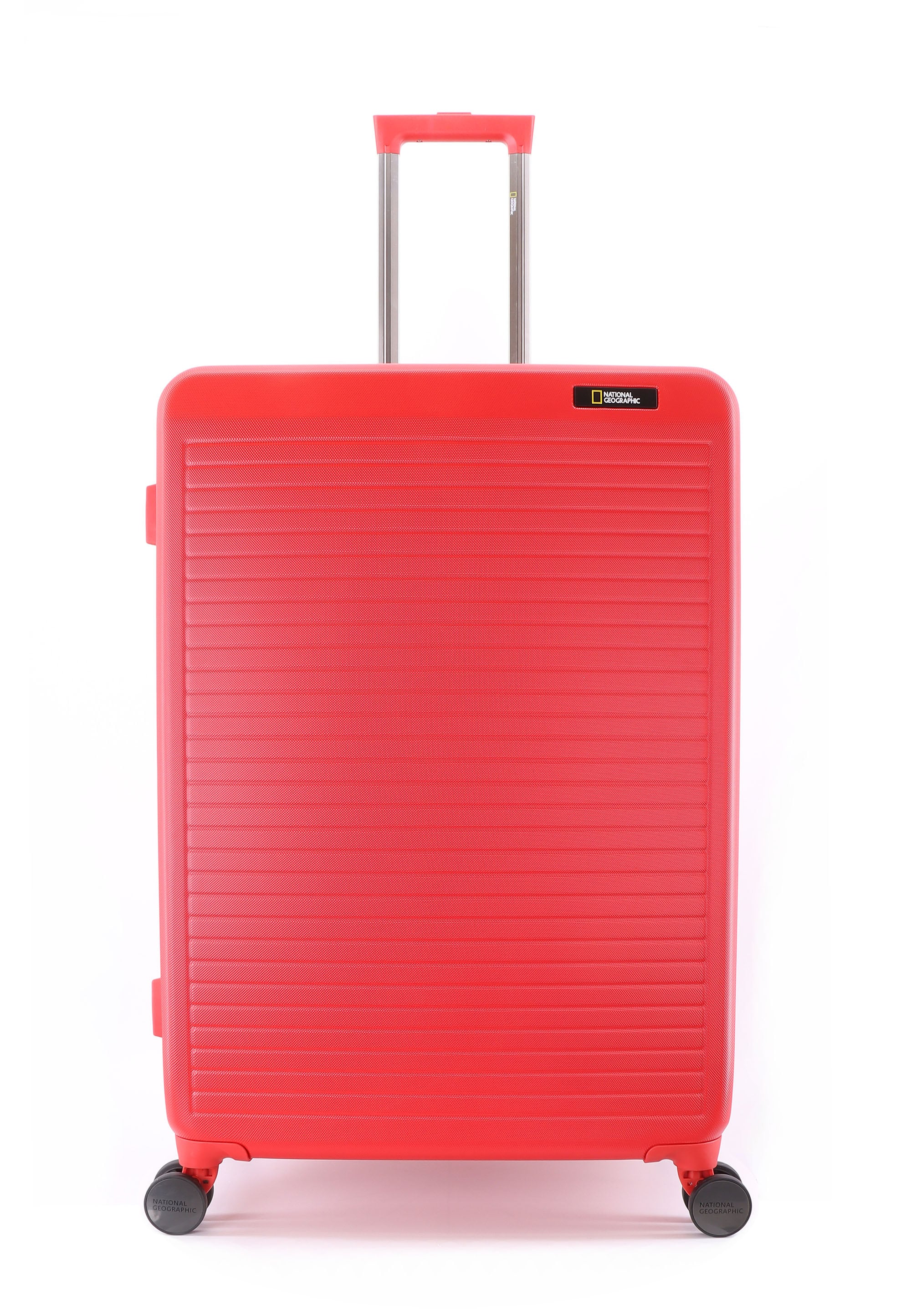 Koffer NATIONAL GEOGRAPHIC "Pulse", Gr. B/H/T: 51 x 78,5 x 32, rot, unifarben, Koffer, hergestellt aus dem RPET Polyester-Material Image