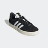 Sneaker ADIDAS SPORTSWEAR "VL COURT 3.0", Gr. 39, schwarz-weiß (core schwarz, cloud weiß, gold metallic), Leder, Synthetik, sportlich, Schuhe Retrosneaker, inspiriert vom Design des adidas samba