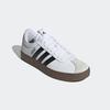 Sneaker ADIDAS SPORTSWEAR "VL COURT 3.0", Gr. 42,5, schwarz-weiß (cloud weiß, core schwarz, grau one), Synthetik, Leder, sportlich, Schuhe, inspiriert vom Design des adidas samba, Topseller