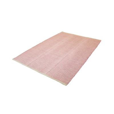 Teppich KAYOOM "Aperitif 510", pink, B:120cm H:7mm L:170cm, Baumwolle, Teppiche, weiche Haptik,fusselarm, für Allergiker