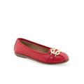 Women's Big Bet Casual Flat by Aerosoles in Red (Size 5 M)