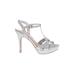 Gianni Bini Heels: Silver Shoes - Women's Size 6