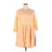 Simply Noelle Casual Dress - A-Line: Orange Dresses - Women's Size 2X-Large