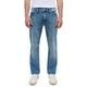 Straight-Jeans MUSTANG "Tramper Straigt" Gr. 32, Länge 30, blau (medium middle) Herren Jeans Straight Fit